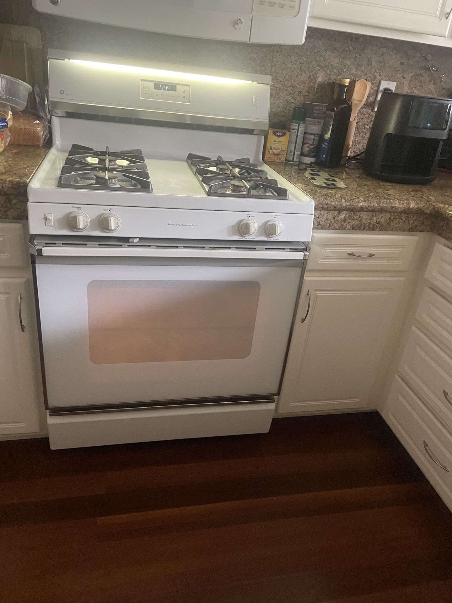 Freestanding Gas Range + Microwave