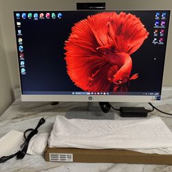 HP 27" All-in-One Desktop PC - Intel Core i7-1355U 12GB RAM 512GB W11 Pro New