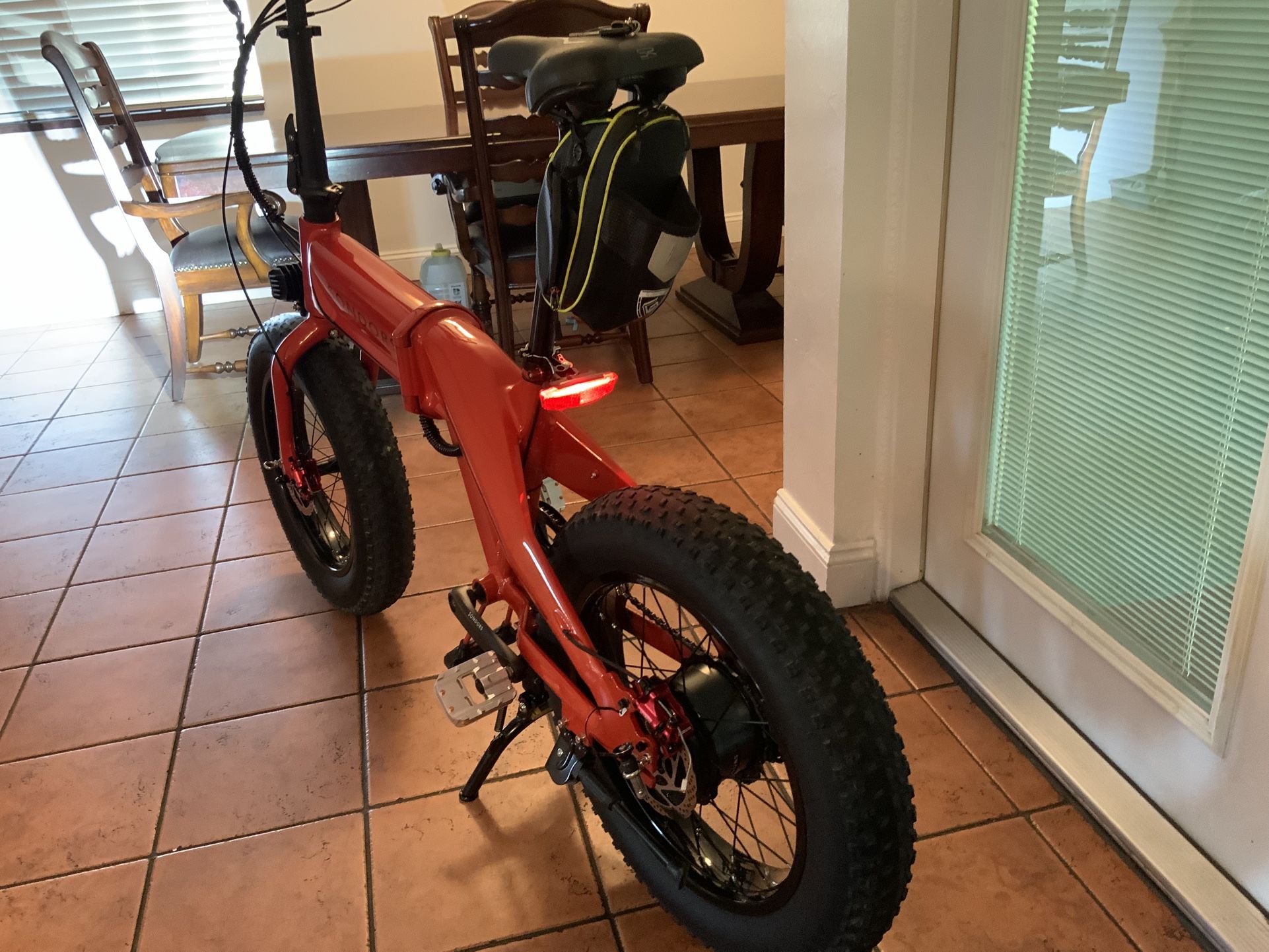 Sondors Fold X Folding Electric Bike E Bike 25 Mph Folding Fits In