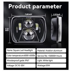 led headlights Compatible with Chevy Express S10 Blazer Van Jeep