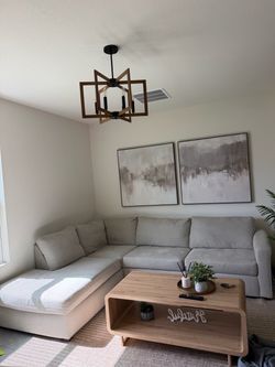 L-shaped sectional sofa
