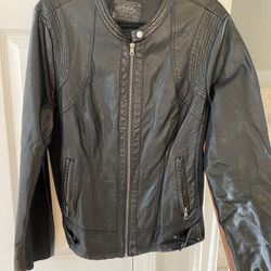 Female Soft Leather Jacket