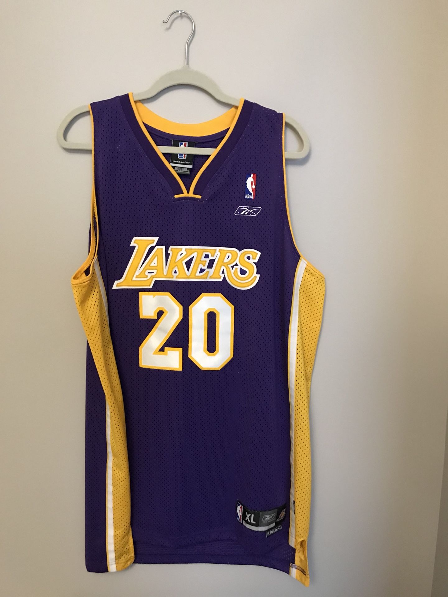 Gary Payton Authentic Vintage Los Angeles Lakers Jersey XL Stitched