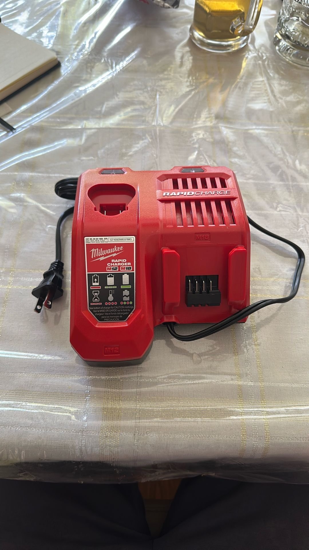 Milwaukee Rapid Battery Charger