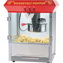  Great Northern Red 8oz Roosevelt Antique Countertop Style Popcorn opper Machine