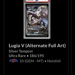 Lugia silver Tempest 