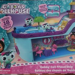 Gabby's Dollhouse Cat Friendship Cruise Ship