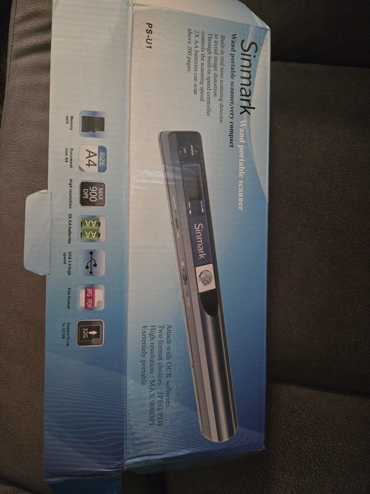 Brand New Wand Portable Scanner
