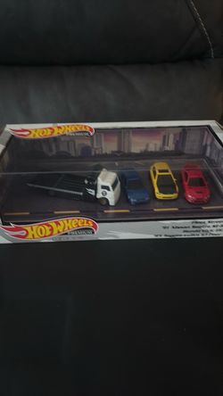 Hot wheels diorama set