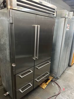 Sub-Zero Stainless Steel French Door Refrigerator. 48” pro
