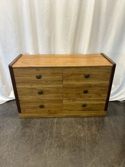 Industrial Style 6-Drawer Dresser