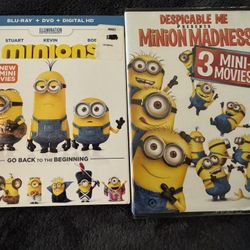 Minions - 6 Mini Movies on Blu-ray/DVD