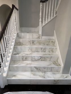 marble stairs