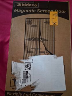 Magnetic screen door new