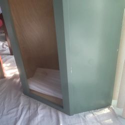 Corner Kitchen Cabinet  3Ft.x42  Round.,solid Wood, Shaker Design , 