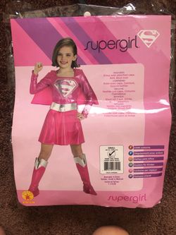 Halloween costume Supergirl size 4-6 girls
