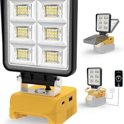 LED Work Light for DeWalt 20V Battery