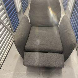 Reclining Chair  35” wide  32” deep  16 1/2” Floor to seat  34 “ tall in back  PICK UP AT 6921 Fifth Ave, Pittsburgh, PA 15206 COMPASS STORAGE