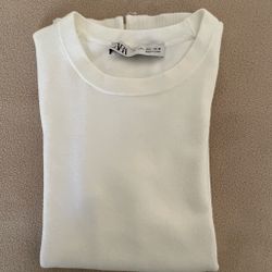 White Zara Sweater