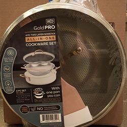 IKO Gold Pro 4-Piece Nonstick Cookware Set