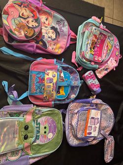 New girl backpack set