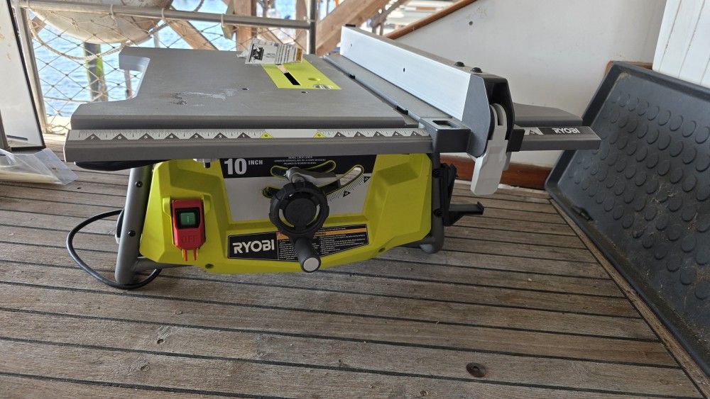 Ryobi 10 In Table Saw