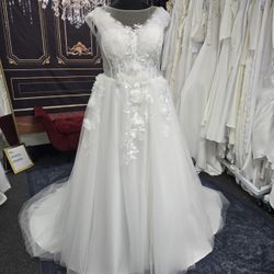 Plus Size Wedding Dress 3x