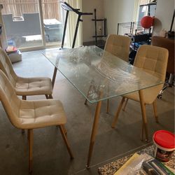 Dining Table And Chairs 