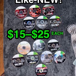 🎮 Like-NEW Xbox 360 / ONE (Call of Duty, Black Ops, World at War, Resident Evil, Gears of War) +MORE! 🎮