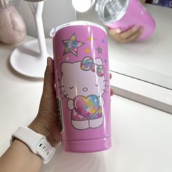 Hello Kitty Pink Insulated Tumbler 