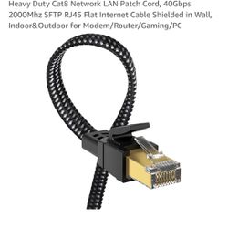 Cat 8 Ethernet Cable