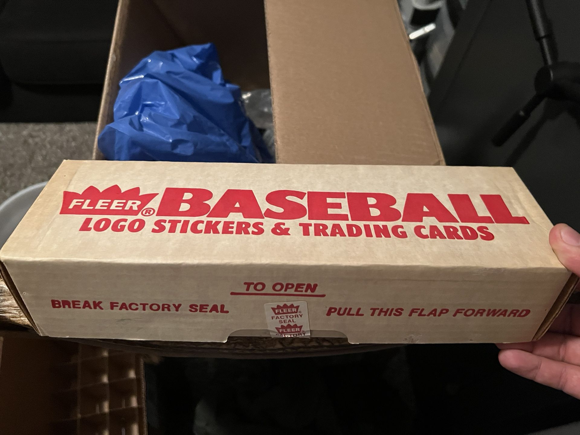 1989 Fleet Baseball Cards Factory Sealed Box 