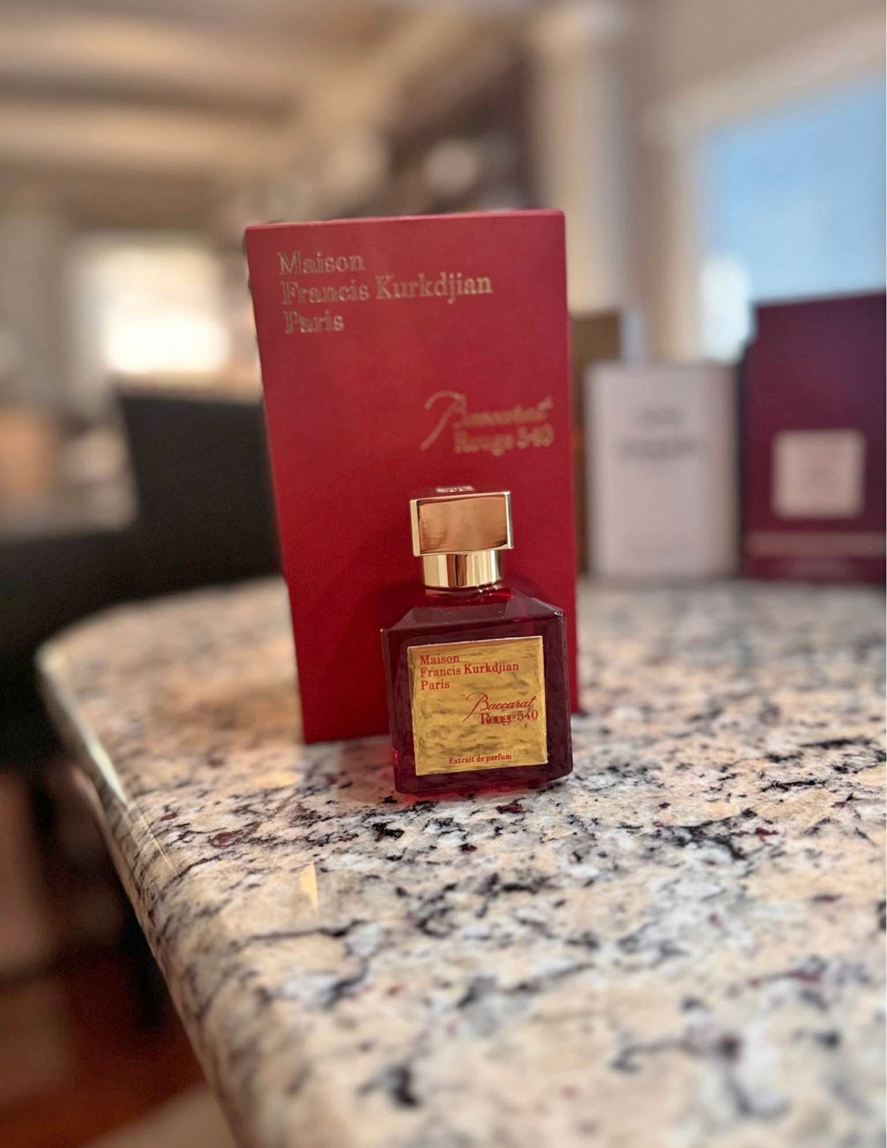 maison francis kurkdjian Paris baccarat rouge 540 perfume