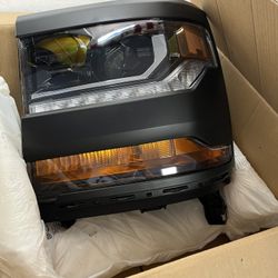 Headlight Assembly bulbs Included For 2016-2018 Silverado