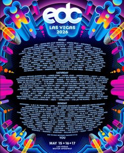 Selling (1) EDC SUNDAY ONLY VIP ticket