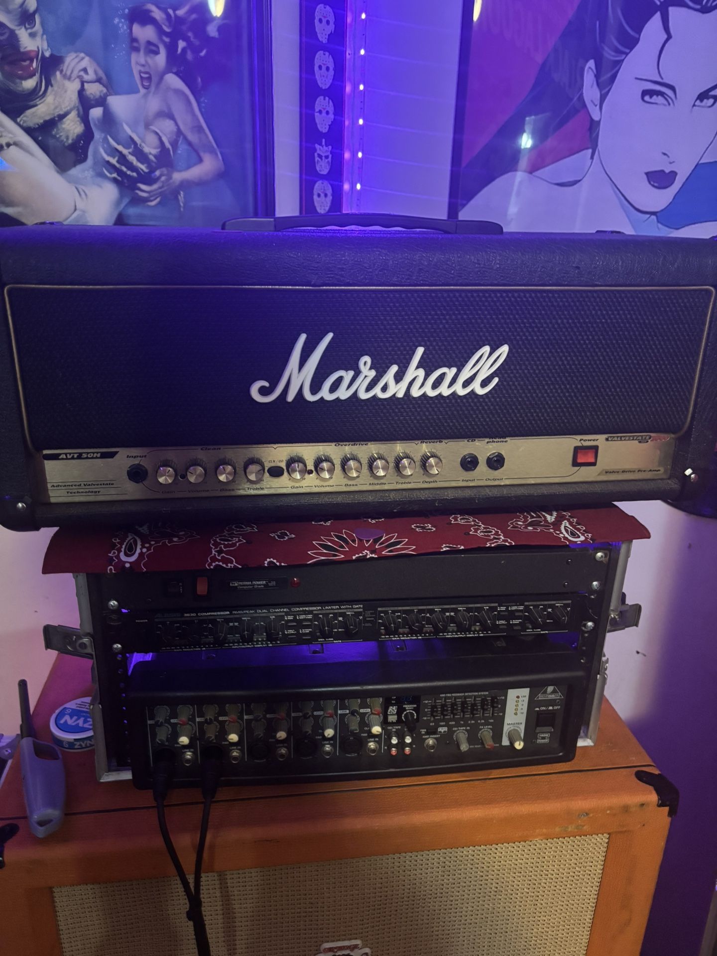 Marshall AVT50H amp head