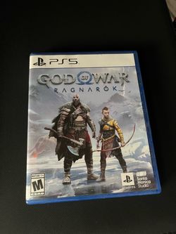 PS5 God of War Ragnarok Video Game Excellent condition