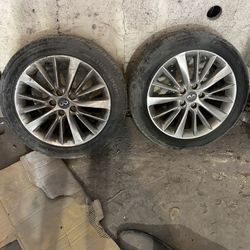 Infiniti Q50 2018 Parts Rims 