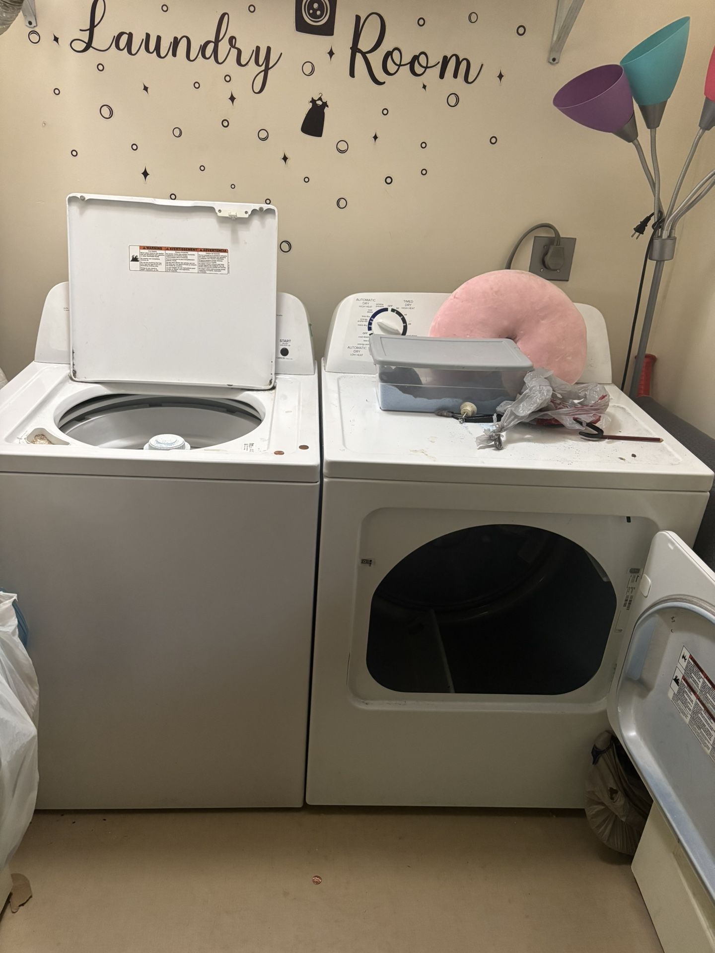 Washer And Dryer Set
