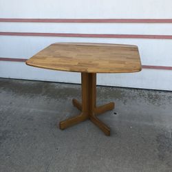 Small Golden Oak Table