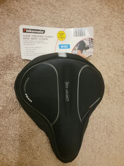 NEW BIKEMATE MEMORY FOAM COMFORT ZONE BIKE SEAT COVER