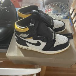 Jordan 1 Not For Resale Yellow 