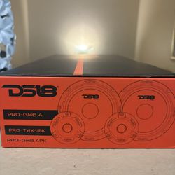 DS18 PRO-GM6.4 WITH 3.8 TWEETERS