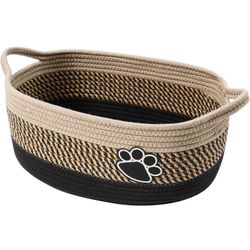 Small Woven Baskets for Organizing Rope Storage Basket with Handle