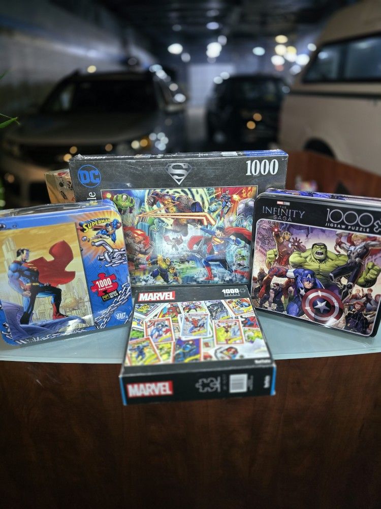 DC And MARVEL  Puzzles 