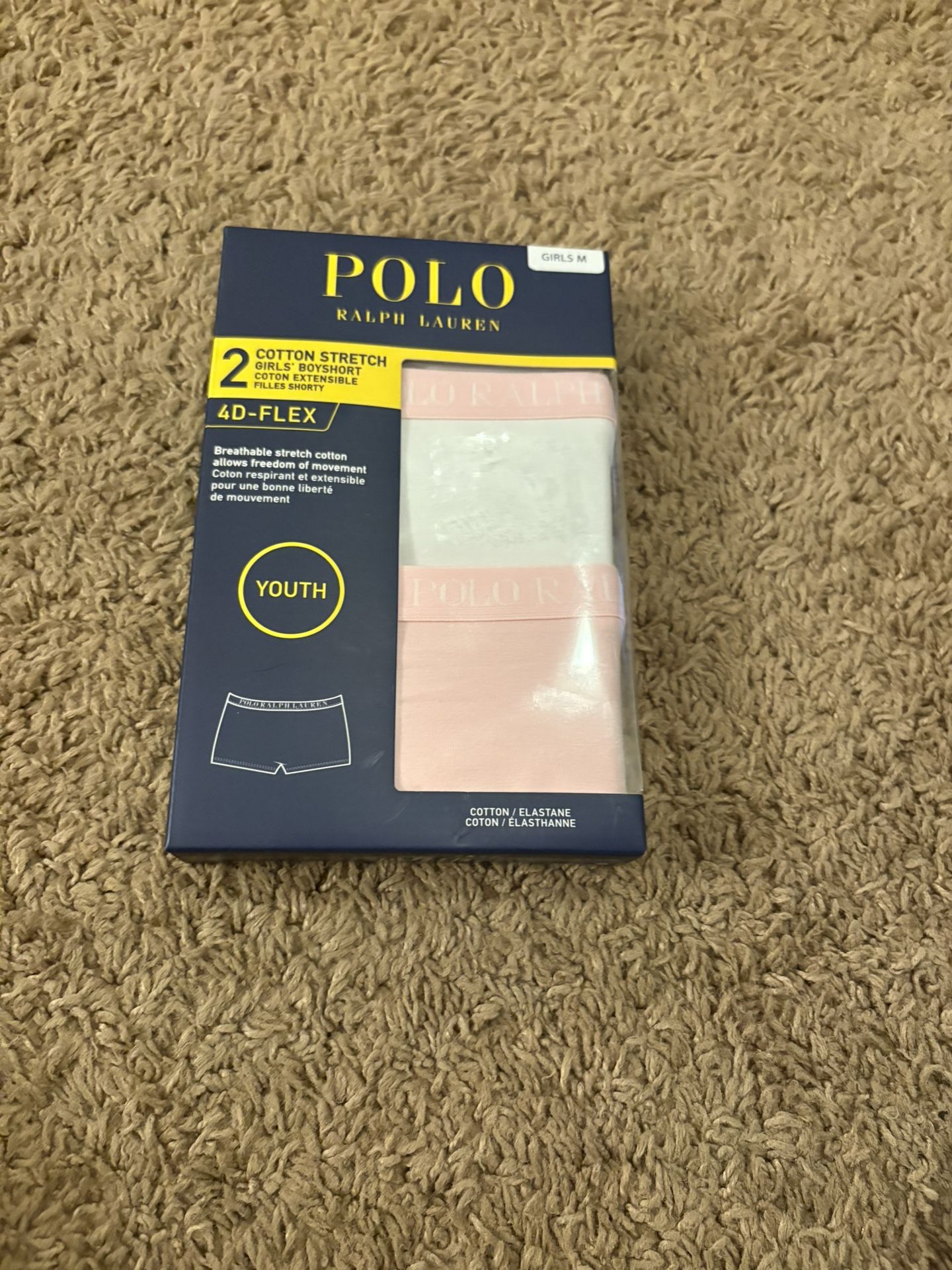 Girls Polo Boyshorts Size Medium 8/10