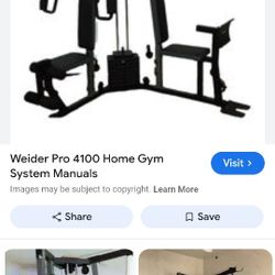 Weider Pro 4100 Home Gym System