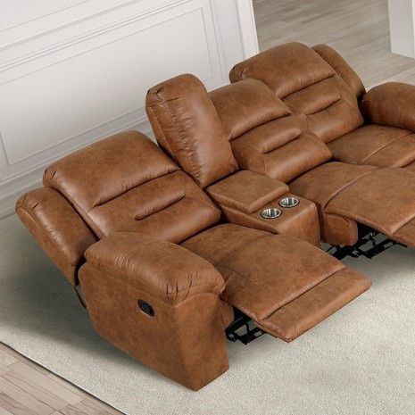 New 2 Recliners Sectional Couch with Chaise Storage! Includes Free Delivery 🚚