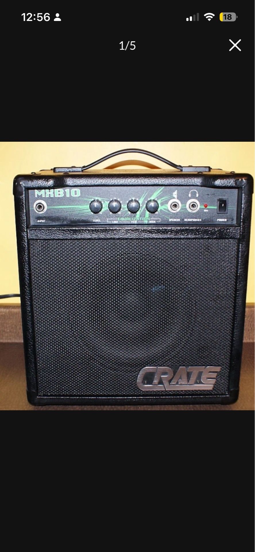 CRATE MXB10 Combo Bass Guitar Amp