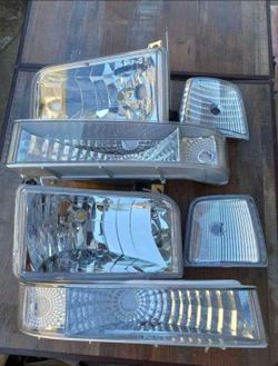 Ford F-150-F-350 / Bronco Headlights Faros Calaveras Micas Luces Lamps